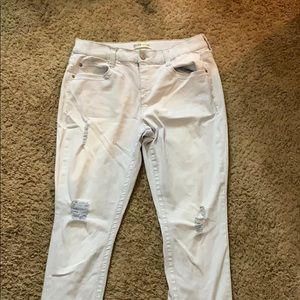 Light wash jeans